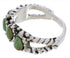 Turquoise Silver Southwest Jewelry Ring Size 6-1/4 AX87498
